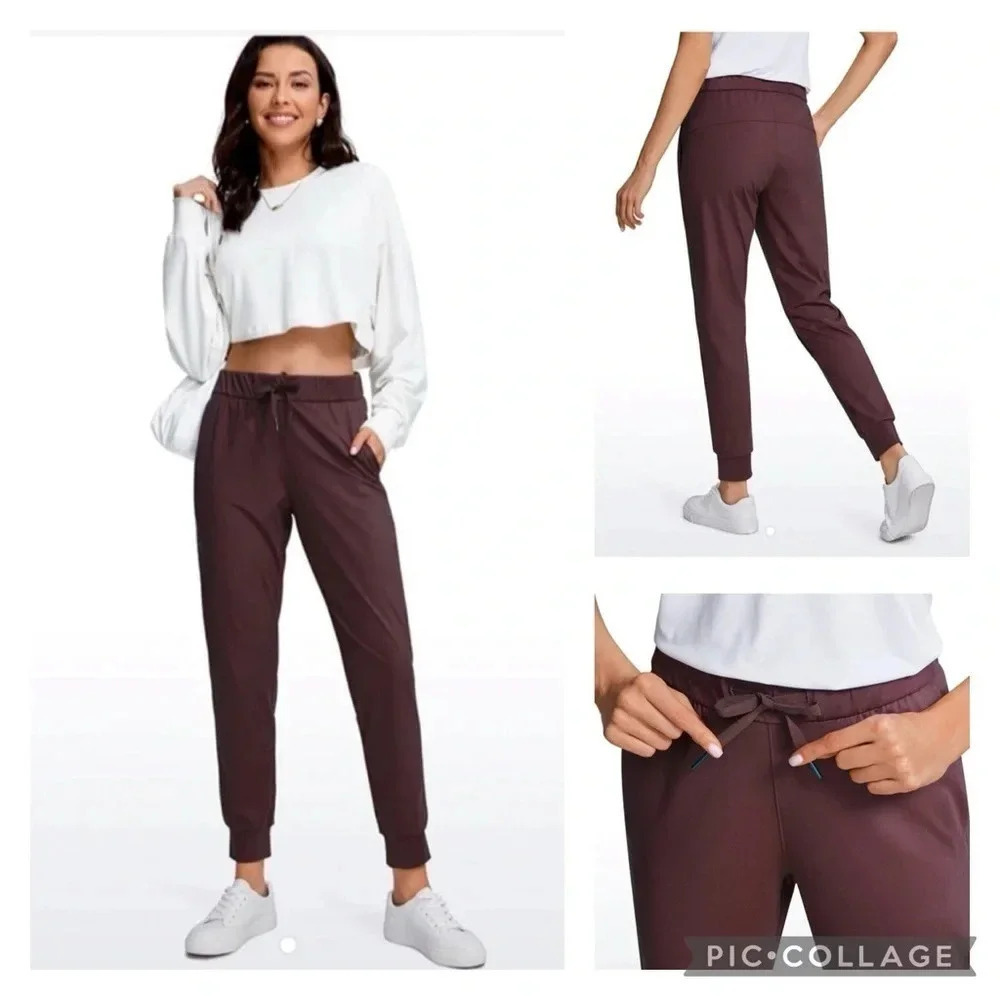CRZ YOGA Stretch Drawstring Jogger with pockets